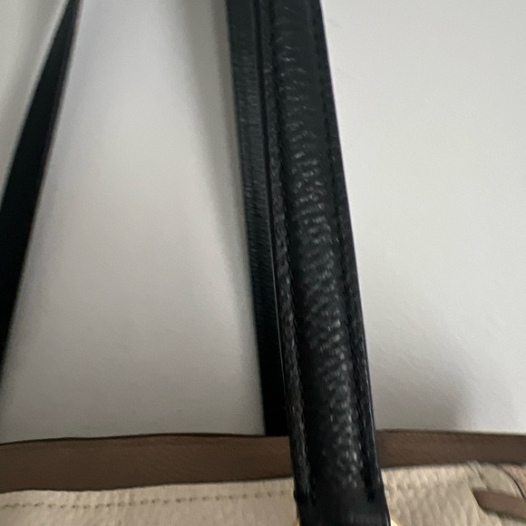 COACH tote north-south pebbled leather color block - Picture 4 of 14